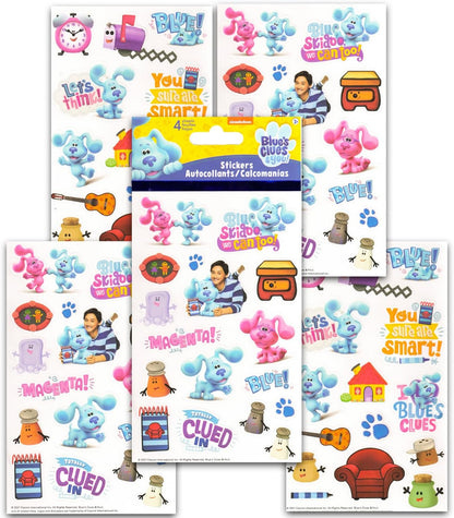 Blue's Clues Floor Puzzle for Kids, Toddlers - Bundle with 36 Piece Puzzle, Stickers, More | Blue's Clues Toys and Games Set