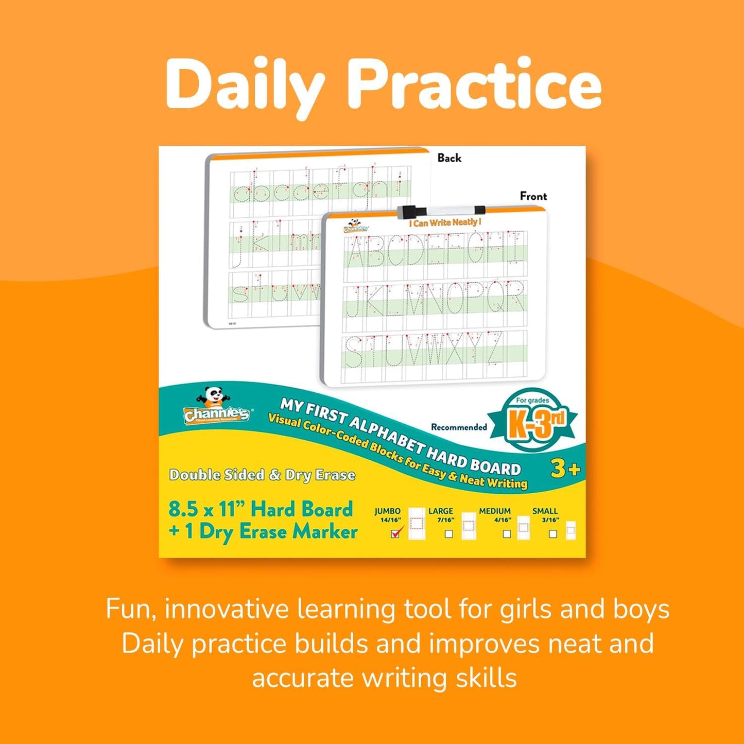 Dry Erase Number & Alphabet Flashcards for Kids Ages 3-5, 10 Numbers & 26 Visual ABC Flash Cards, Homeschool Learning Supplies, Summer School & After School Teaching Supplies for Handwriting Practice