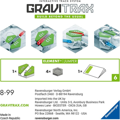 Ravensburger GraviTrax: Jumper Accessory| STEM Toy for Kids Ages 8 and Up | Compatible with All GraviTrax Systems | Ranked No.1 Marble Run System in The U.S