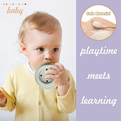 SKYWHALE Stacking Cups Baby Toy 6-12 Months, Toddler Nesting Playset for Boys and Girls, 8PCS Stackable Bath Tool, Montessori Educational Gift for 1 2 3 Years Old Kids