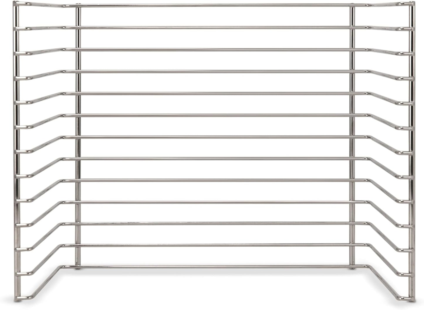 Melissa & Doug Puzzle Storage Rack - Wire Rack Holds 12 Puzzles