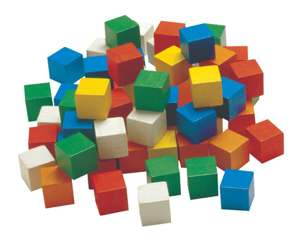 LEARNING ADVANTAGE 1" Wooden Cubes Set