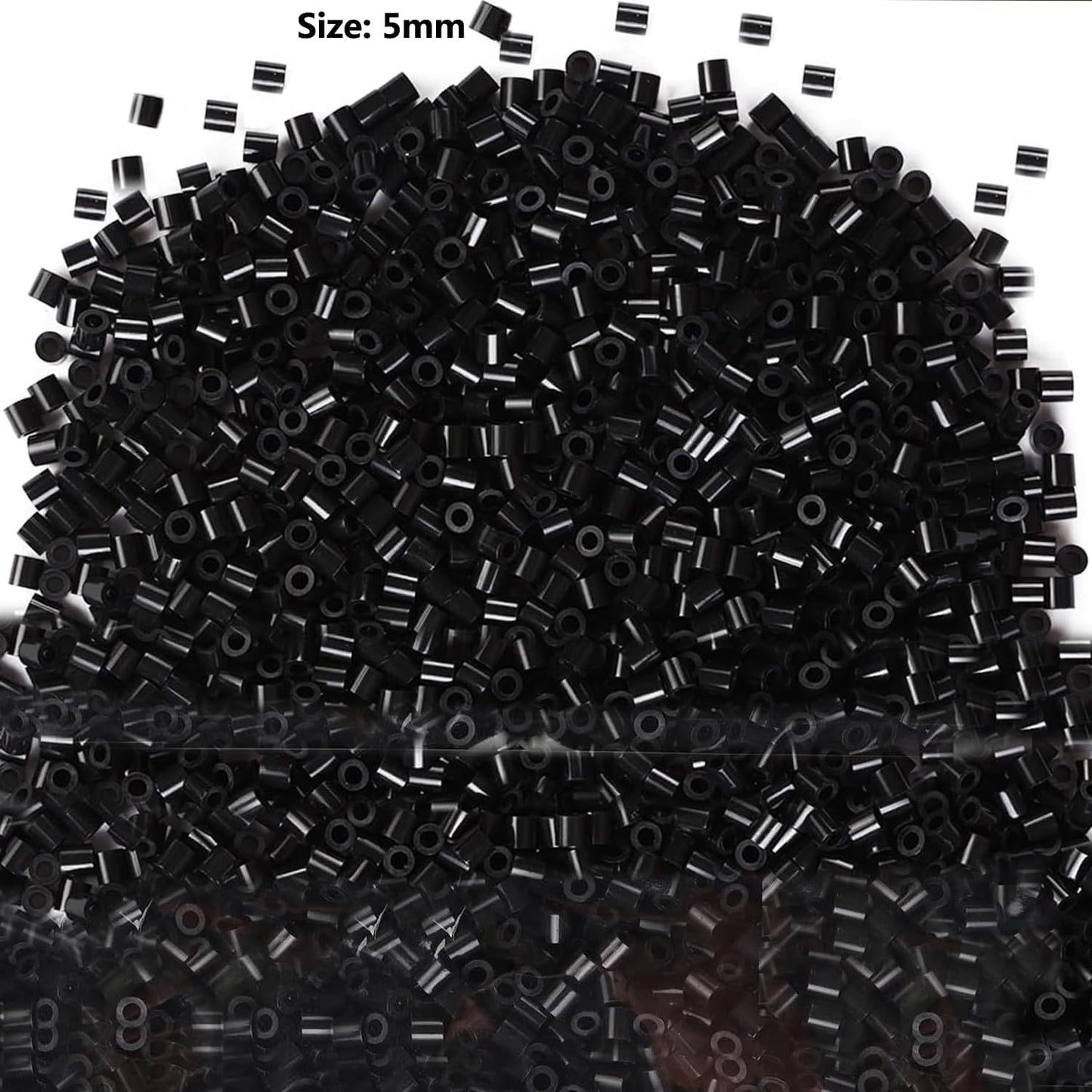Fuse Beads 2,000 pcs 5mm Fuse Beads Kit Iron Beading Ironing Melting Fusion Beads Craft Set