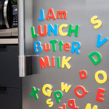Melissa & Doug Deluxe Magnetic Letters and Numbers Set – 89 Wooden Alphabet Magnets & Numbers, Educational Learning Toys for Preschool Kids Ages 3+