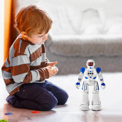 VEVOR RC Robot Toys for Kids, Gesture Sensing Programmable Remote Control Smart Robot, Interactive Walking Singing Dancing Robot for Age 3+ Year Old Boys Girls Birthday Gift Present