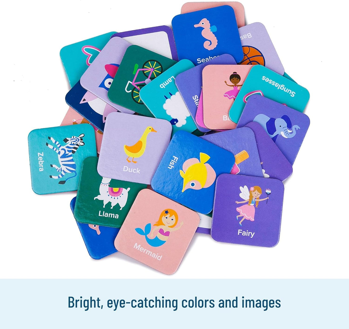 Wildkin Memory Matching Game – 18 Educational Pairs for Toddlers & Preschool - Enchanted