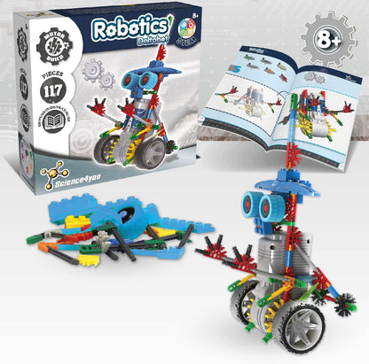 Science4you Robotics Betabot - Stem Robotics Kit for Kids 8-12+, 126 Pieces Included, Robot Building Kit for Kids, Robot Toys, Game, Gift for Boys and Girls Ages 8 9 10 11 12+