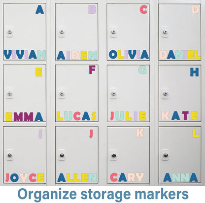 Qyeahkj 103 Pcs Glitter Silver Magnetic Letters - 2'' Alphabet Letters Kit for Classroom, Whiteboard, Fridge, Teachers & Preschool Learning