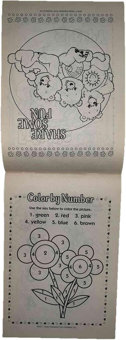 Care Bears Coloring and Activity Pad 3 Pack, Bear Time for All