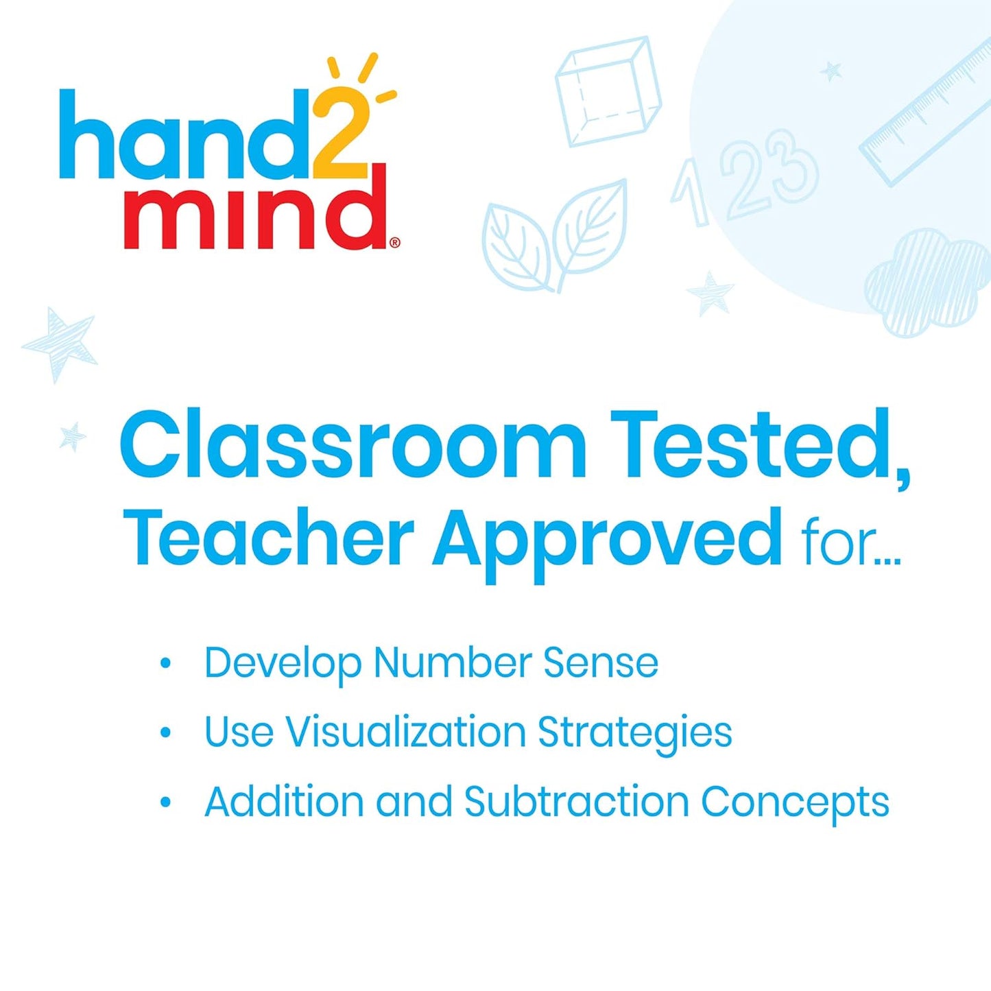 hand2mind Rekenrek Pop-Up Learning Activity Center, Math Games for Kids, Abacus for Kids Math, Math Manipulatives, Montessori Materials for Preschool, Kindergarten Homeschool Supplies