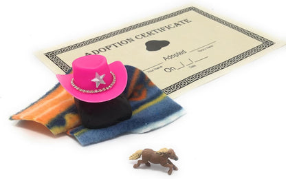 Rock Pet Adoption Kit Funny Novelty Gag Gift (Green Eyes)