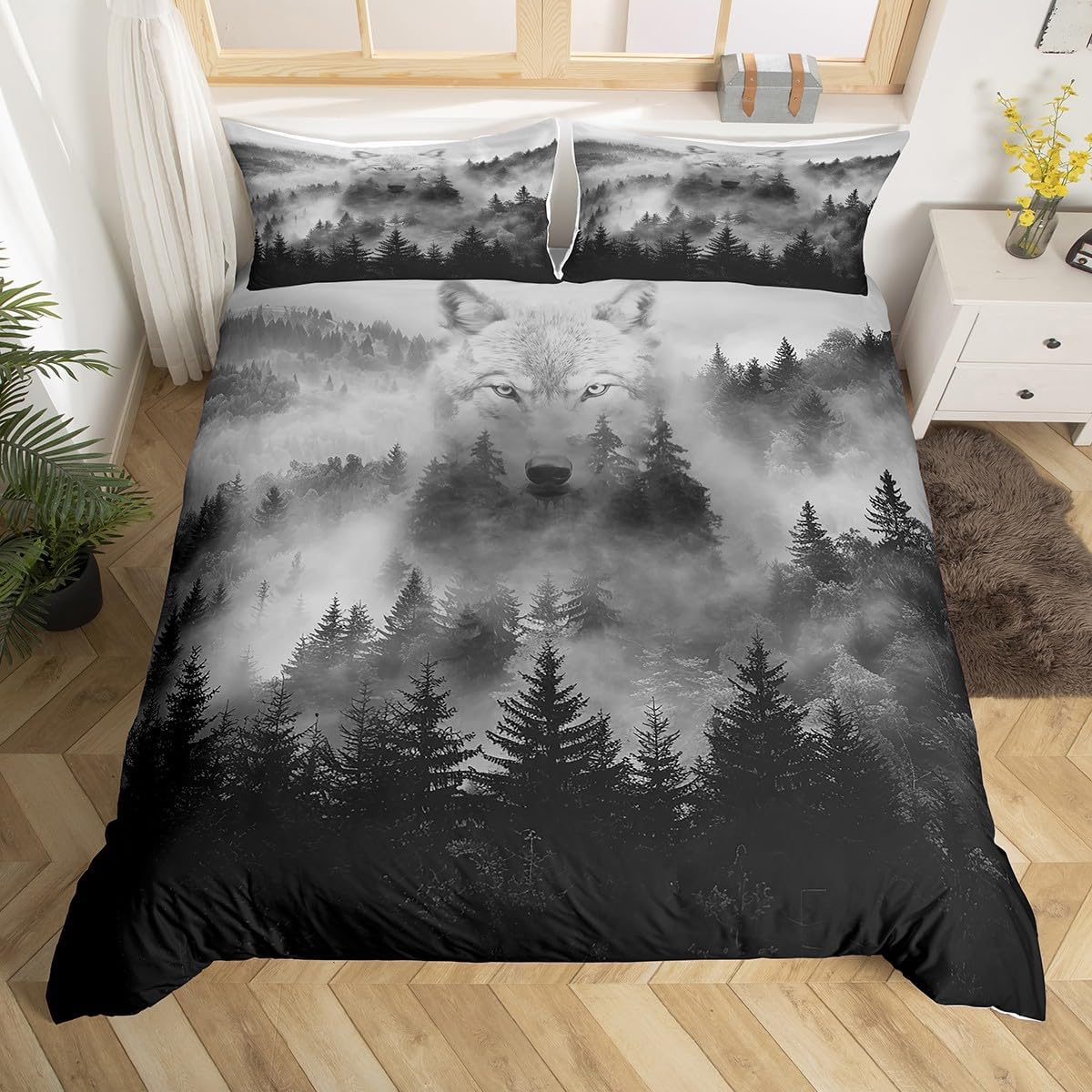 Drum Kit Duvet Cover,Kids Musical Instruments Bedding Set,Rock Music Comforter Cover for Boys Girls Room Decor,Neon Lighting Lightweight Bedspread Cover Twin Size with 1 Pillow Case(No Comforter)