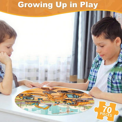 Floor Puzzles for Kids Ages 4-6 70 Piece Glow in The Dark Solar System Puzzles 3-5 Space Planets Toys Large Jigsaw Puzzle Learning Educational Toy Birthday Gift for Boys Girls Ages 6-8