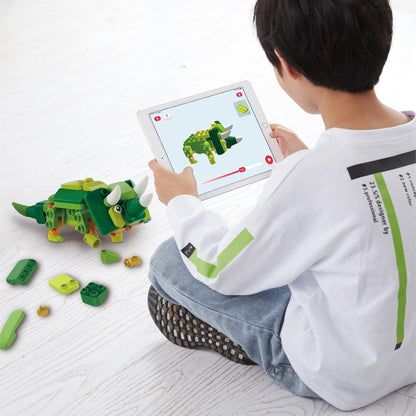 BOTZEES GO! Unicorn Robot for Kids - Building & Electric Remote Control STEM Learning Toy for Ages 3+, Girls - RC Magic Stick, App Based