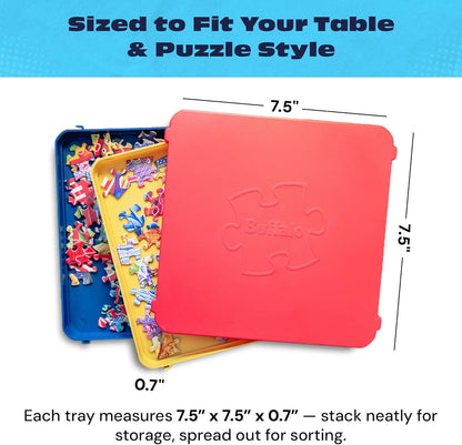 Buffalo Games - Puzzle Sorting Trays - 7 Count (Pack of 1)