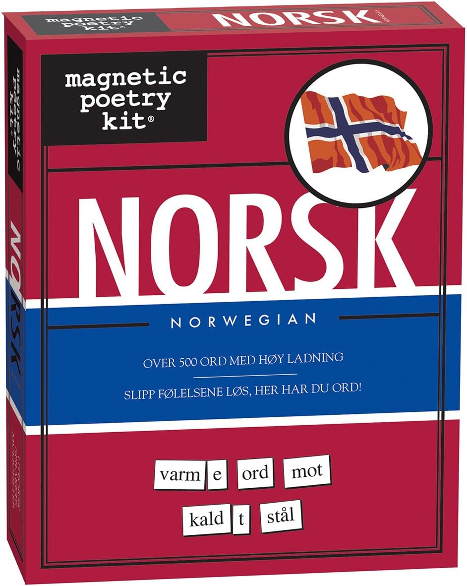 Magnetic Poetry - French Kit - Words for Refrigerator - Write Poems and Letters on the Fridge - Made in the USA