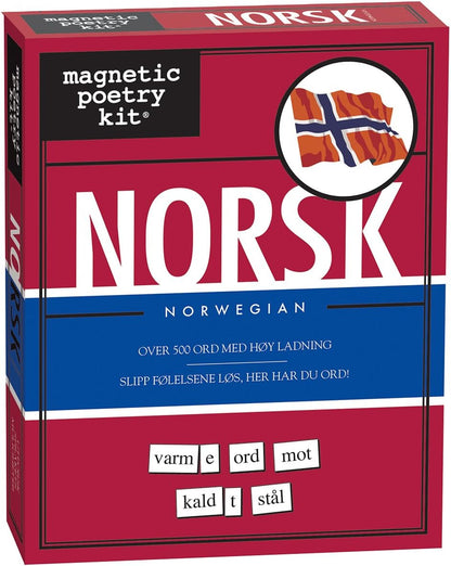Magnetic Poetry - French Kit - Words for Refrigerator - Write Poems and Letters on the Fridge - Made in the USA