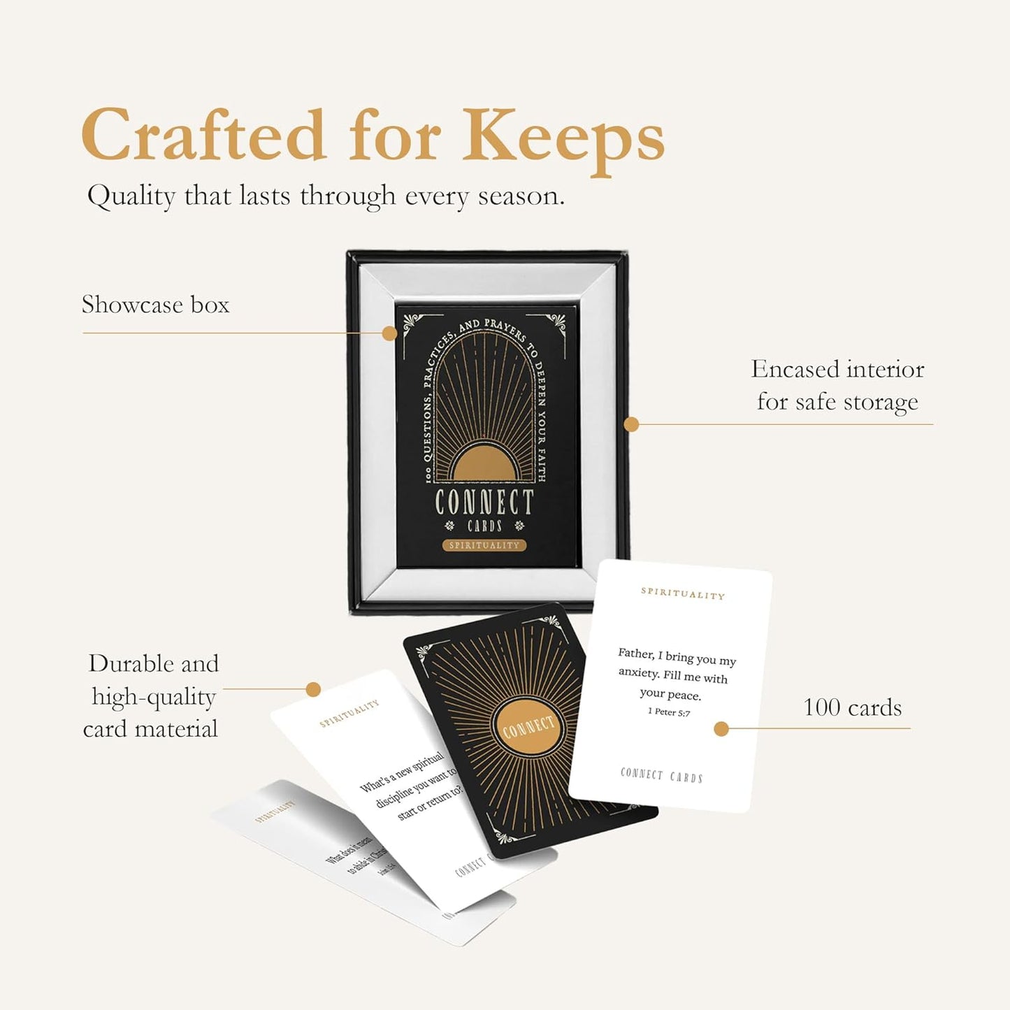 Connect Cards Family Edition - 100 Family Conversation Cards for Kids and Parents to Spark Deeper Connections & Meaningful Moments - Conversation Starters at Home, Dinner, or Travel