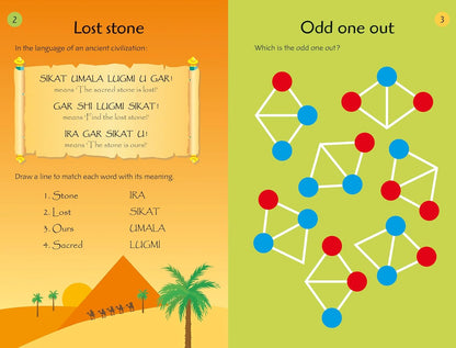 100 Logic Puzzles: A Mind-Bending Collection of Riddles, Games, and Challenges for Kids, Perfect for Travel, Quiet Times, and Enhancing Problem-Solving Skills