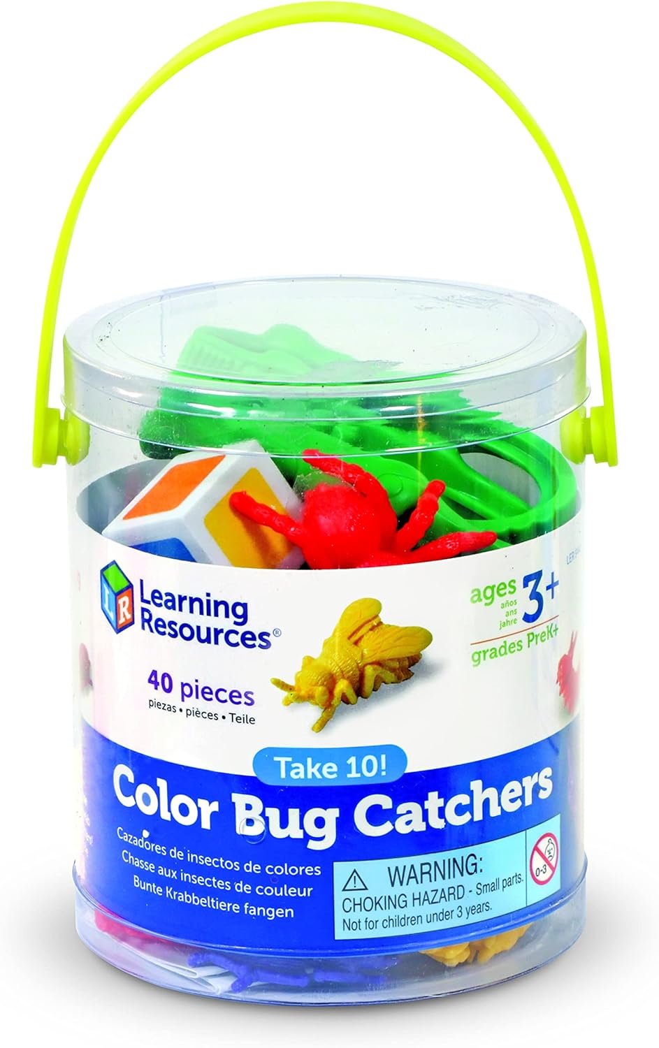 Learning Resources Take 10 Shape Finder Cookies, Early Vocabulary Skills, Gross and Fine Motor Skills, Ages 3 and Up