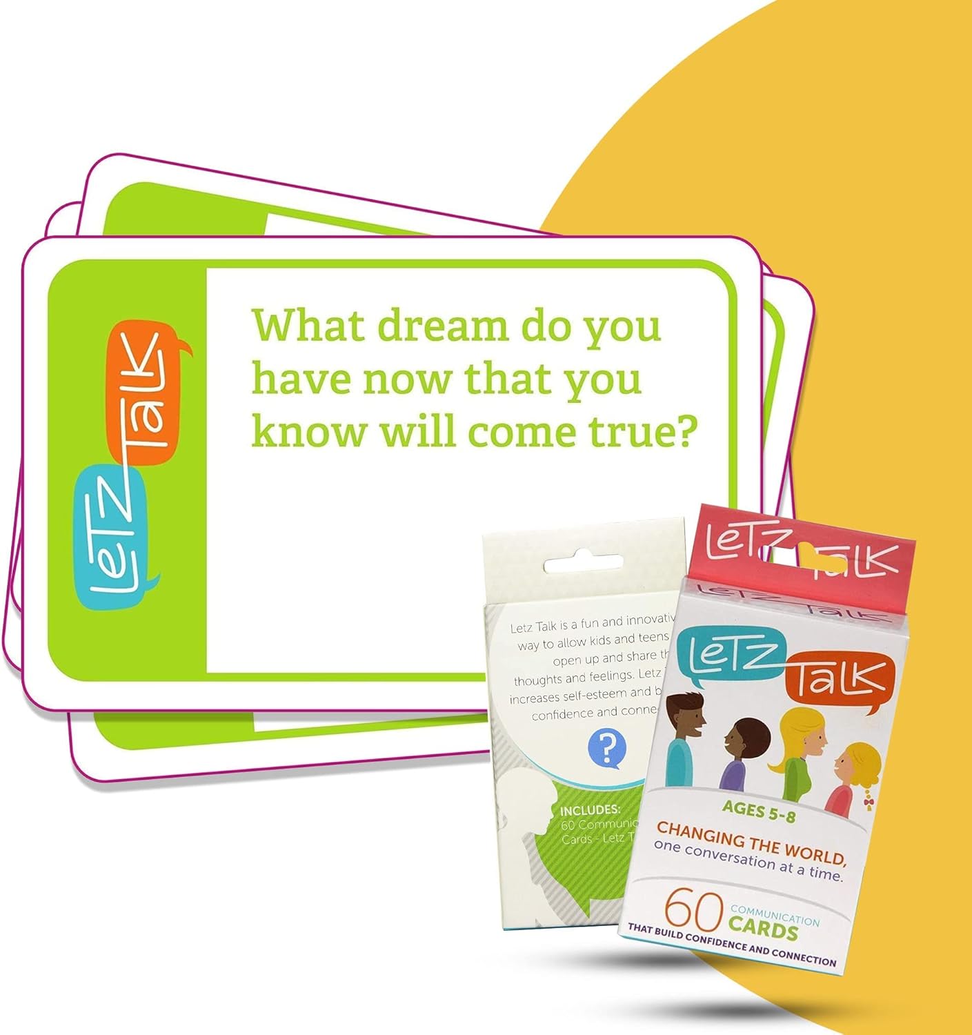 Conversation Cards for Kids with Autism or Aspergers - Learning & Education Toys, Conversation Starters, Autism Communication Cards for Kids and Adults, Therapy Tool, Stocking Stuffers