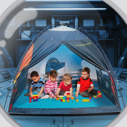 Mnagant James Webb Space Telescope Kids Play Tent Indoor & Outdoor for Boys and Girls(61" x 61" x 45")