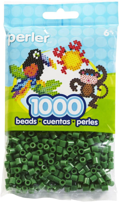Perler Beads Fuse Beads for Crafts, 1000pcs, Yellow