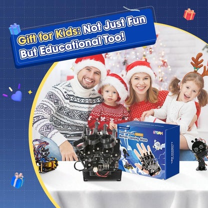 Biped Robot Kit STEM Toys Science Kit for Kids, Bionic Bipedal Robotics Programmable Coding Crafts Set for Arduino ESP32, Birthday Gift for Age 8-12 Boys Girls Teens