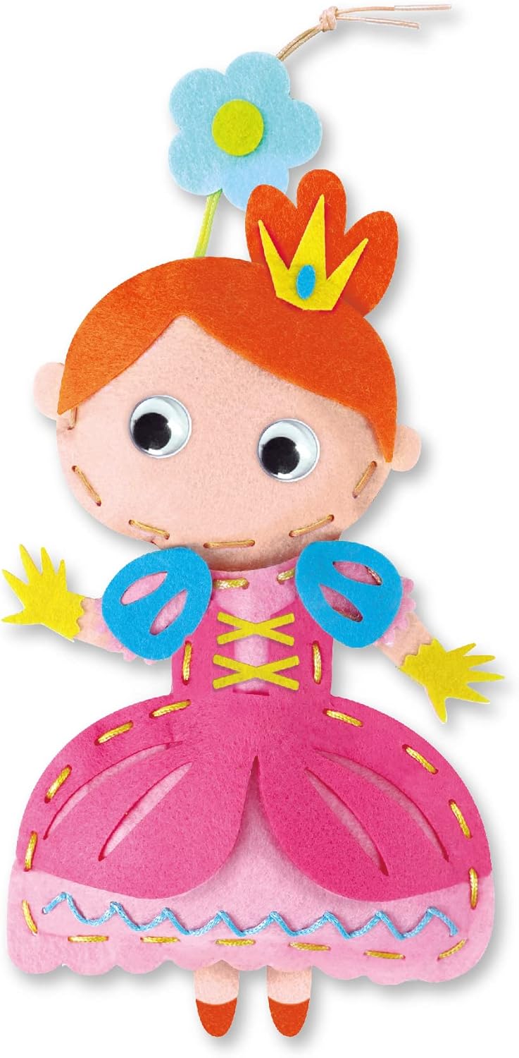 Avenir | My First Lacing | Charm Princess Friends | First Sewing for Ages 3+ | Develop Sewing and Stitching Skills
