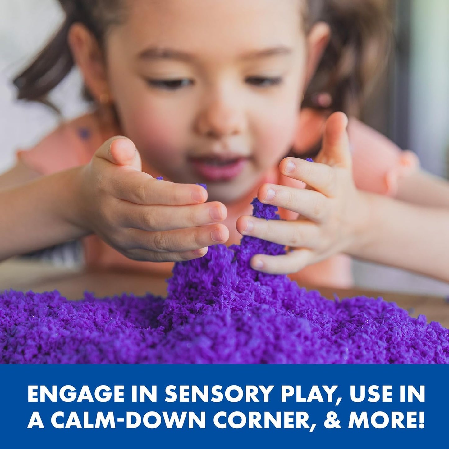 Educational Insights Pluffle Preschool Sensory Bin - Sensory Play Foam Set, NoMess Alternative to Sand Toys & Slime, Table Filler for Home or Classroom, Gift for Kids Ages 3+