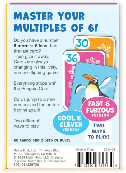 Melon Rind Jump 1, Math Game for Kids Learning Adding and Subtracting by 1, Lively, Card Game, Quick Activity for Boosting Math Confidence, Easy Screenless Fun, Perfect for Kindergarteners, Ages 5+