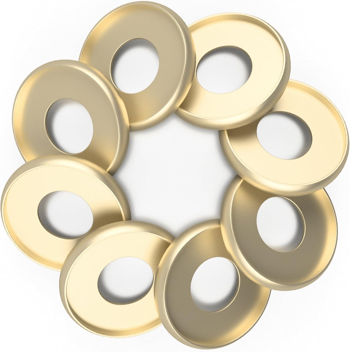 Discagenda Discbound Discs (Gold, 9 Piece 1.65in)