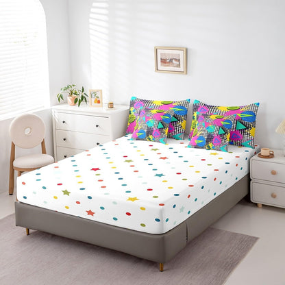 Erosebridal Chemical Equation Bed in a Bag Queen Comforter Set 7 Piece,Chemistry Bedding Sets Science Students Learning Gift Sheet Set with Comforter,Molecular Formula Education Bed Set - Colors B