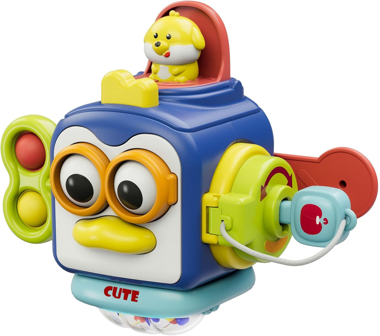 OSIMILY Montessori Toys for 1 Year Old, Busy Cube for 1 Year Old Boy Gifts,Sensory Toys for Toddlers 1-3,Fine Motor Skills Educational Toys,Birthday Gift for Baby Aged 6, 9, 10, 12, 18 Months