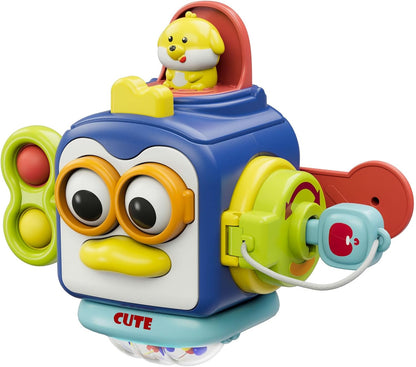 OSIMILY Montessori Toys for 1 Year Old, Busy Cube for 1 Year Old Boy Gifts,Sensory Toys for Toddlers 1-3,Fine Motor Skills Educational Toys,Birthday Gift for Baby Aged 6, 9, 10, 12, 18 Months