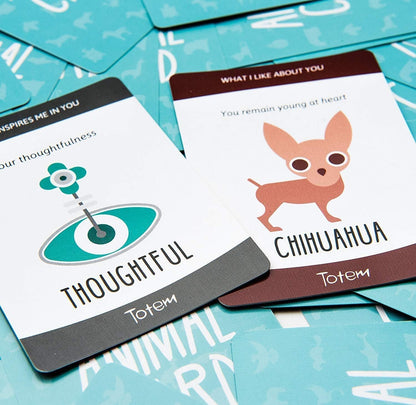 Totem: Self-Esteem & Family Bonding Game Ages 8+ - Therapy Games for Kids, Teens, Adults, Counselors - Team Building Games for Work - Group Therapy Conversation Cards for Mental Health