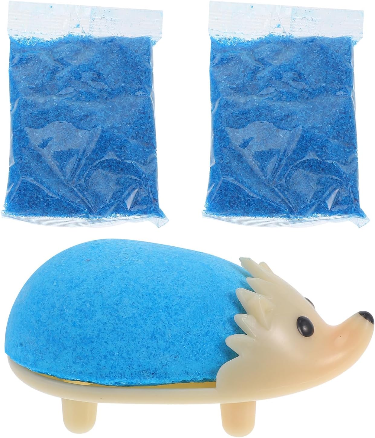 FAVOMOTO DIY Crystal Growing Kit for Interactive Science Experiment Hedgehog Sky Blue Educational Project for Family Bonding and Learning