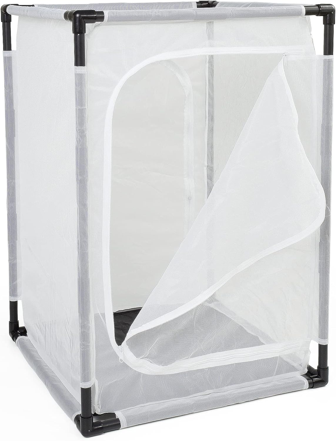 RESTCLOUD 30" Large Monarch Butterfly Habitat Cage, Outdoor Insect Mesh Cage Terrarium 16.5" x 16.5" x 30"