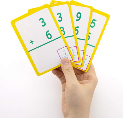BAZIC Products Multiplication & Division Flash Cards, Educational Flash Cards for Kids, Math Flash Cards, Ideal for Math Learning Practice at Home or School, 36 Cards, 2-Pack