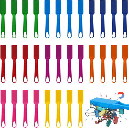 SAYAYA 16 PCS Magnetic Bingo Wands 7.87 Inch Colorful Magnet Sticks for Bingo Chips, Family Game Night, Science Learning, Counting Activities, and Educational Fun, Classroom Supplies