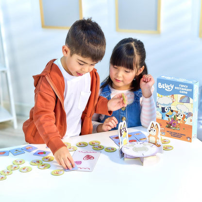 Bluey Shopping List Game, Join Bluey, Bingo, Bandit & Chilli On A Fun Supermarket Adventure, Race to Fill Your Trolley in This Fun Memory and Matching Game, for Ages 3+, 2-4 Players