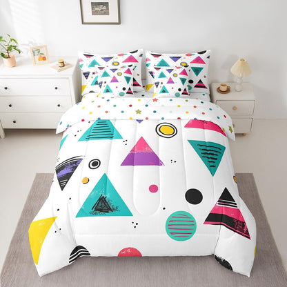 Erosebridal Chemical Equation Bed in a Bag Queen Comforter Set 7 Piece,Chemistry Bedding Sets Science Students Learning Gift Sheet Set with Comforter,Molecular Formula Education Bed Set - Colors A