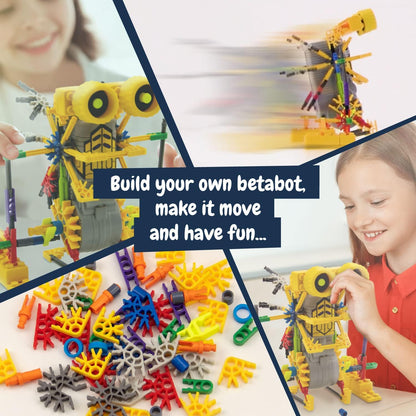 Science4you Robotics Betabot - Stem Robotics Kit for Kids 8-12+, 126 Pieces Included, Robot Building Kit for Kids, Robot Toys, Game, Gift for Boys and Girls Ages 8 9 10 11 12+