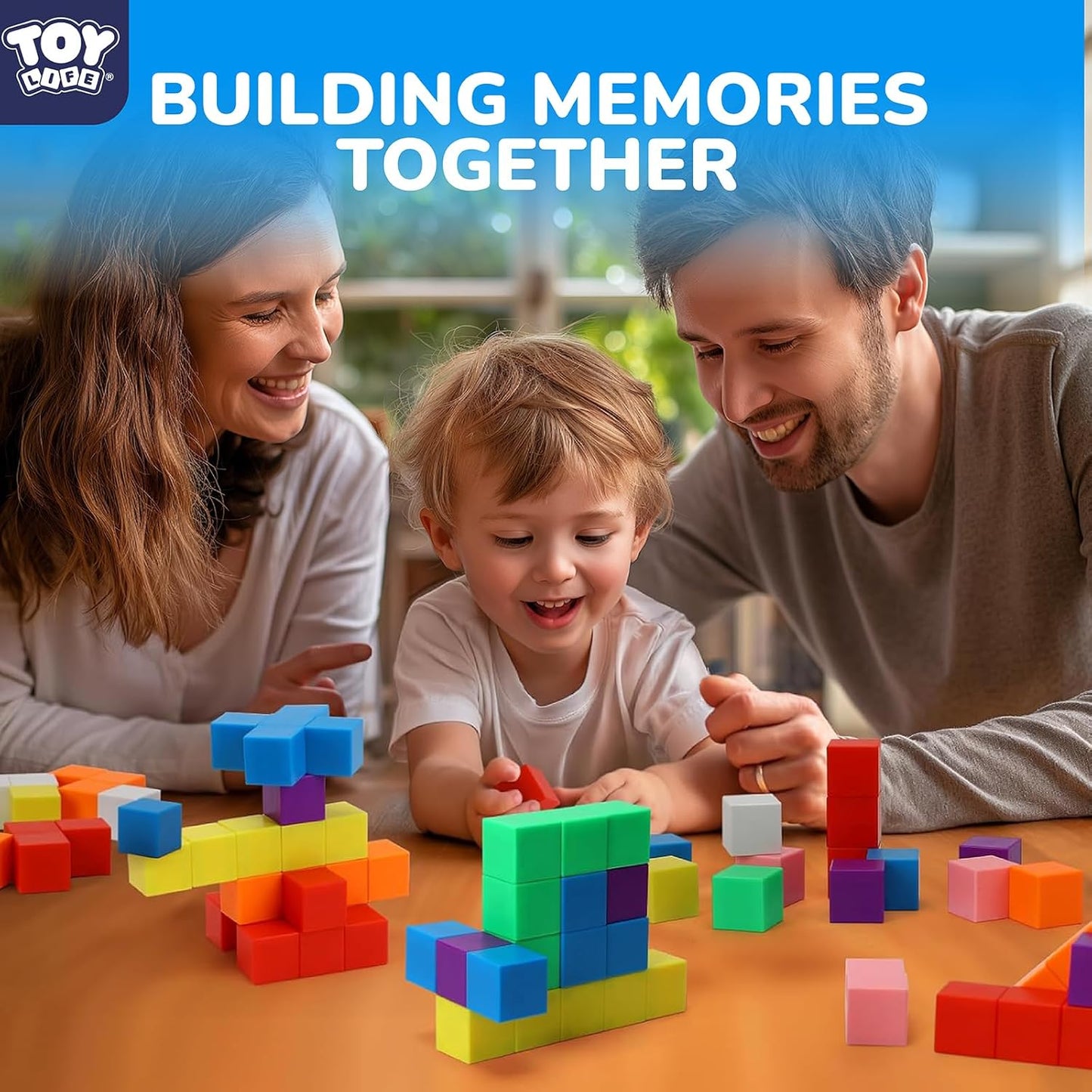 64PCS Magnetic Blocks, Magnetic Building Blocks for Kids Ages 3 4 5 6 Year Old, Magnet Cubes, Autism Montessori Toys, Preschool STEM Educational Sensory Magnet Toys Gifts for Kids 3-5 4-8