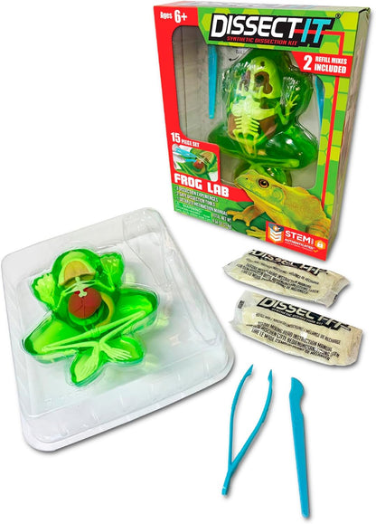 Dissect-It Discover-It Dinosaur Dig Kit, Dissecting Gel Kids Science Kit Project to Learn Anatomy, STEM Toys for Ages 6 and Above
