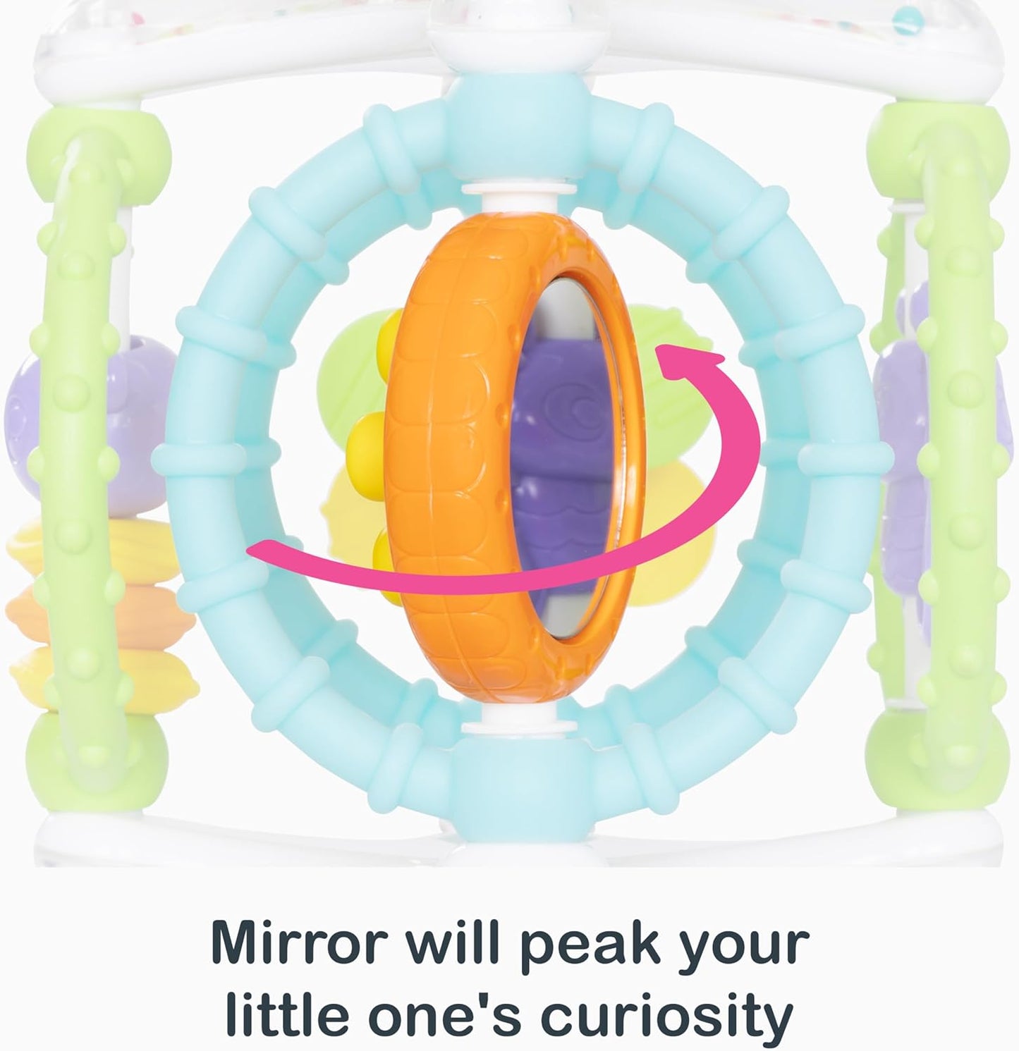 Smart Steps Grab N' Spin Rattle and Teether