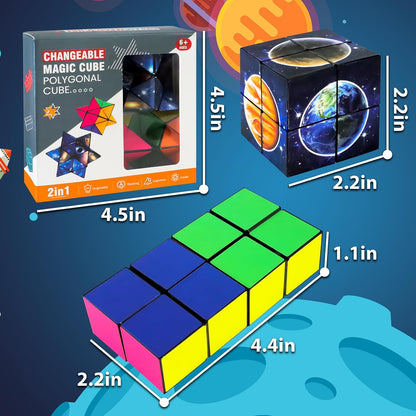 Luaxkpi Toys for Boys Age 8-12 Gifts for 9 10 11 12 Year Old Boy Girls, Infinity Cube Fidget Toy for Kids Ages 8-10 Star Cubes for Boys Girl Toys 10-12 Years Old Birthday Presents Gift Ideas
