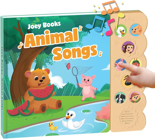 Children's Songs, Press and Play Song Book Nursery Rhymes, Button and Sound Module, Classic Nursery Rhymes and Children's Music