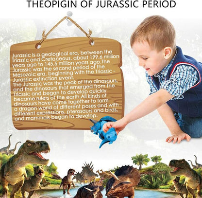 4 Pack Different Hatching Eggs Dinosaur Toys for 3+ Year Old Kids,Magic Egg that Hatch Dinosaurs Toy for Boy Girl Dino Fans,Deformation T-rex,Pterosaurs,Brachiosaurus,Triceratops(Random Color)