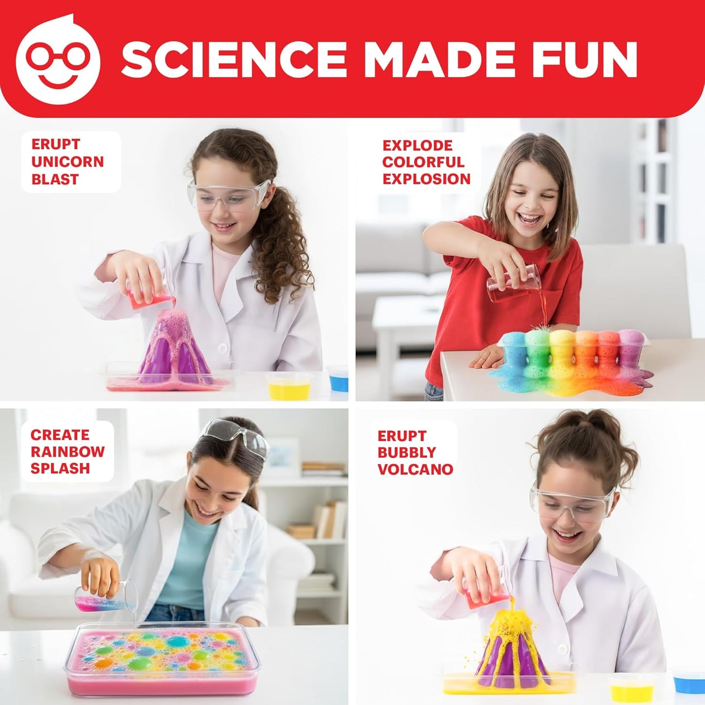 Doctor Jupiter Preschool Science Kit for Kids Ages 3-5 | Toddler Learning Activities, Birthday Gift Ideas for 3-4-5 Year Old Girls | Learning & Educational Toy STEM Kit with 100+ Experiments